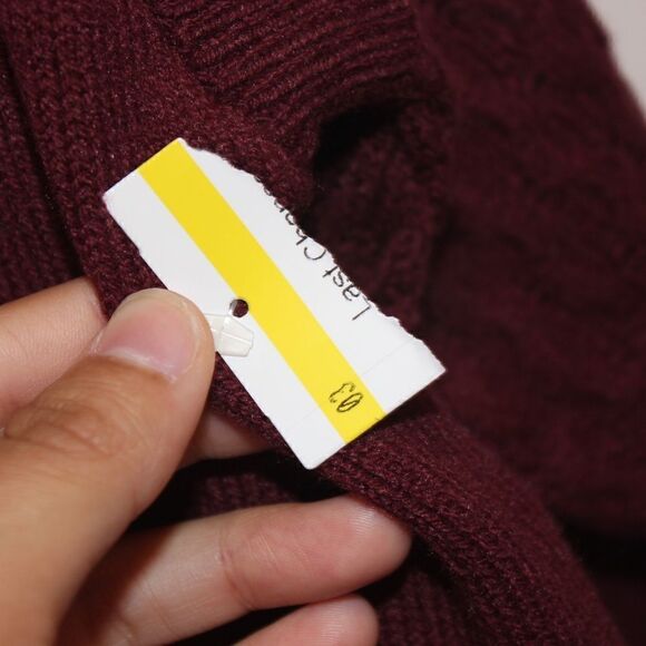 NEW Open Edit Stitch Sleeve Cotton Blend Sweater Bunbury Women Small - Picture 8 of 12